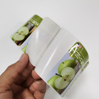বার্নিশিং আঠালো খাদ্য লেবেল