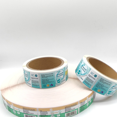 BOPP উপকরণ রাসায়নিক পণ্য লেবেল 60mm X 30mm পরিবারের দৈনিক লেবেল